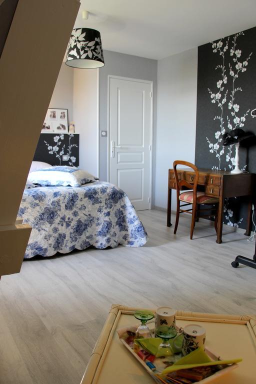 Bed and Breakfast En Bord de Seine à Duclair Chambre photo
