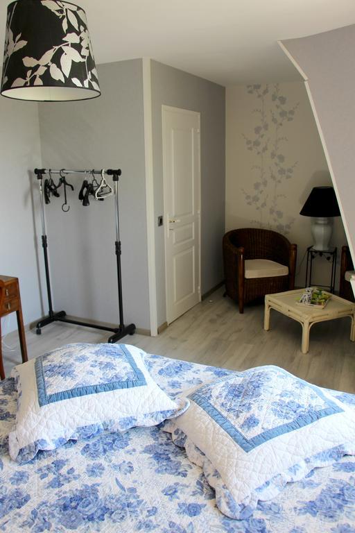 Bed and Breakfast En Bord de Seine à Duclair Chambre photo